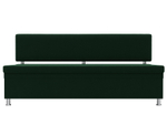 Диван кухонный прямой Стайл, Зеленый, Велюр, 111641