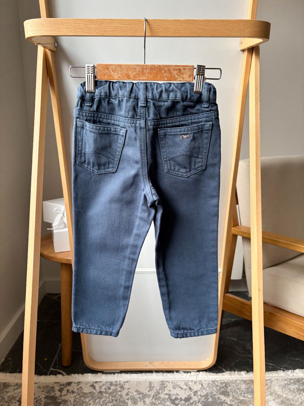 Брюки из денима Emporio Armani, 98