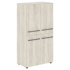 Шкаф с 2-мя комплектами глухих  малых дверей LMC 80.4  800х430х1517 LOFTIS