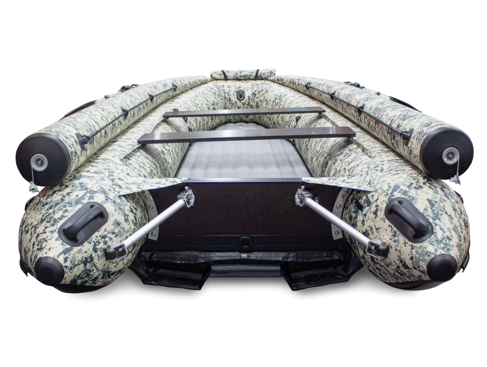 Надувная ПВХ-лодка Solar - 420 Strela Jet Tunnel Expedition