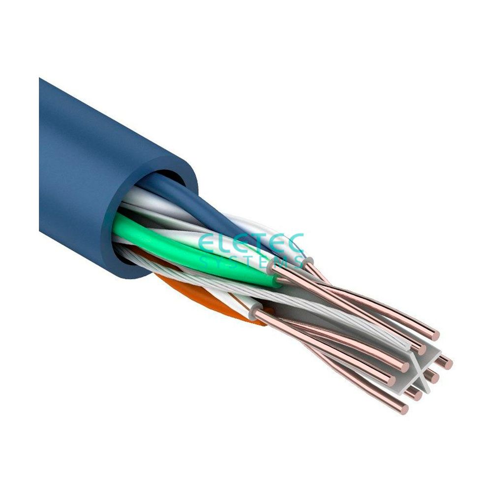 06-913 UTP кат.6, 4 пары, 0,57 кабель витая пара Eletec