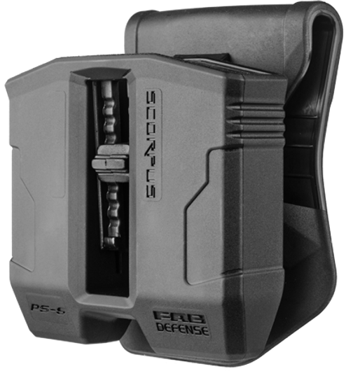 Двойной пенал поворотный для 9мм стальных магазинов