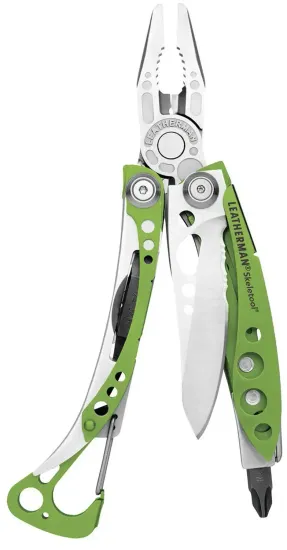 Мультитул-инструмент Leatherman Мод. Skeletool MOSS GREEN (7 инструментов)(10см)(142г.)