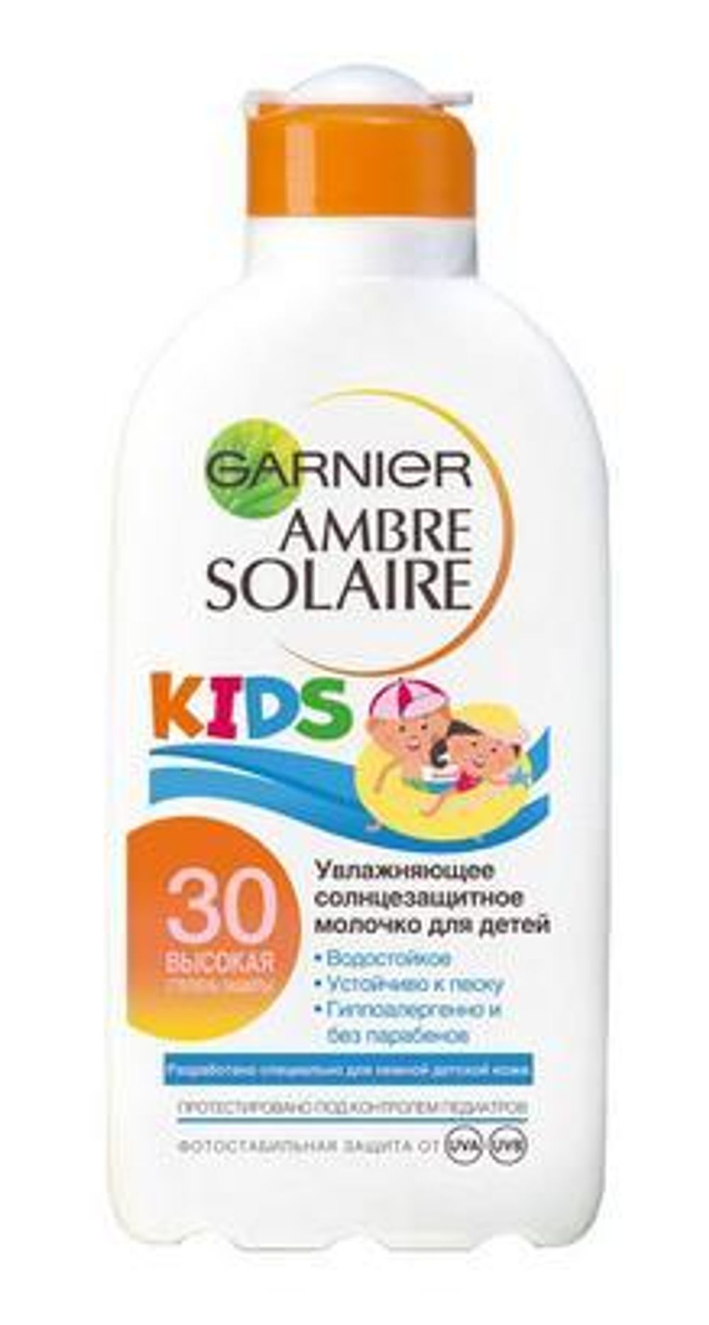 Garnier Ambre Solaire 30 SPF Солнцезащитное молочко для детей
