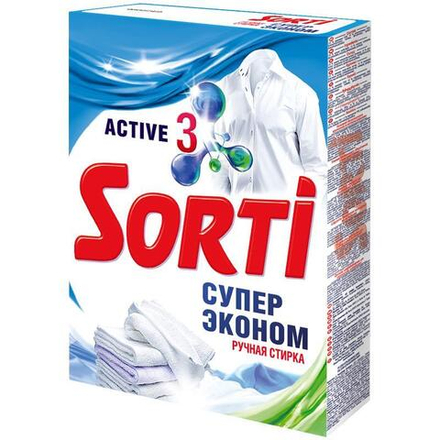 Стиральный порошок Sorti Супер Эконом 350г ручная стирка