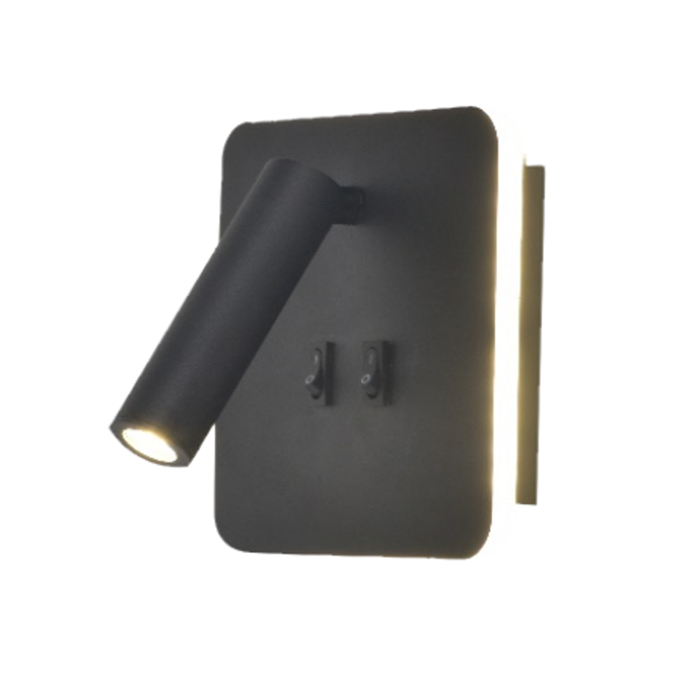 Настенный светодиодный светильник SX-20637 BK