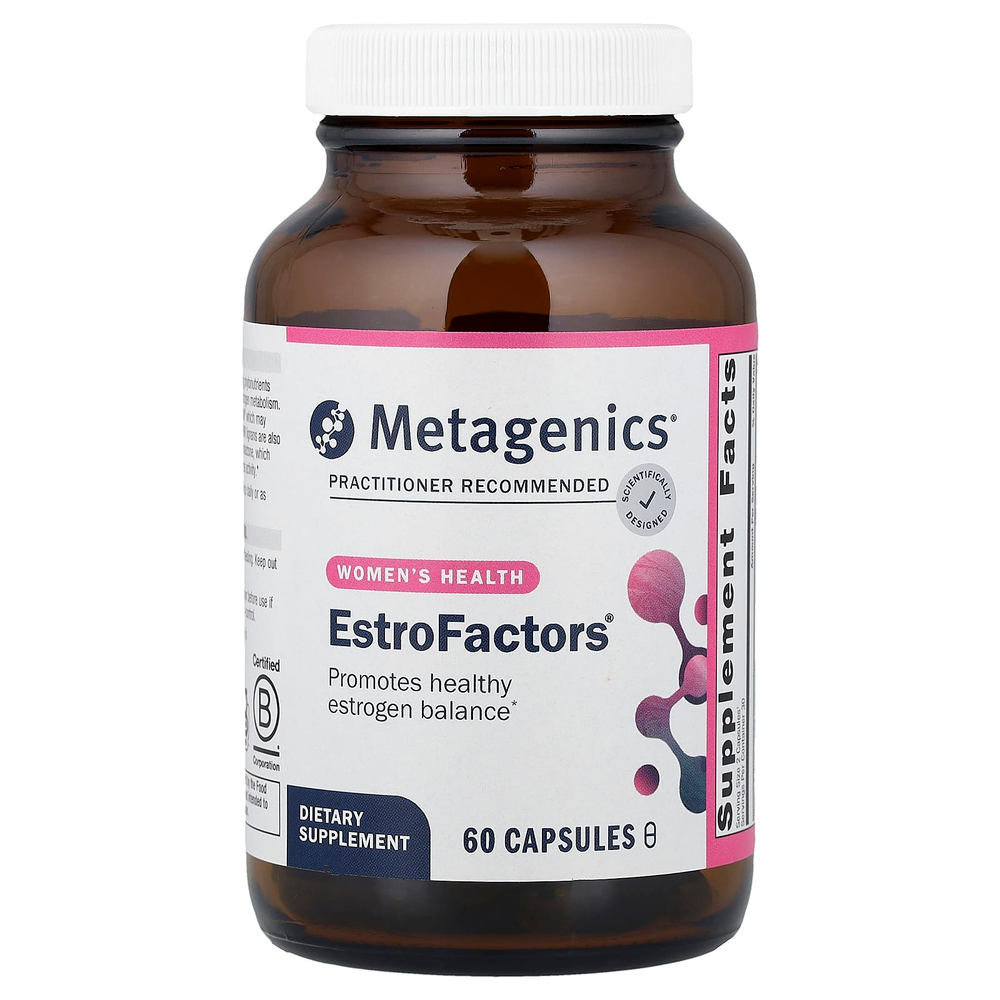 Metagenics, EstroFactors®, добавка для здоровья женщин, 60 капсул