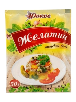 Желатин пищевой быстрорастворимый П-11 50 г * 10 шт