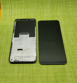 Honor X7c (ALT-LX1) - Дисплей в сборе с тачскрином + рамка дисплея (ORIG)