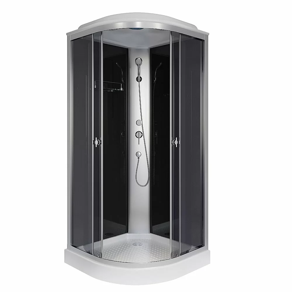 Душевая кабина Niagara Eco E80/13/TN 80х80 стекло тонированное/профиль хром