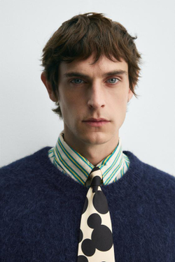 ZARA HARRY LAMBERT X DISNEY КАРДИГАН, МОРСКОЙ СИНИЙ