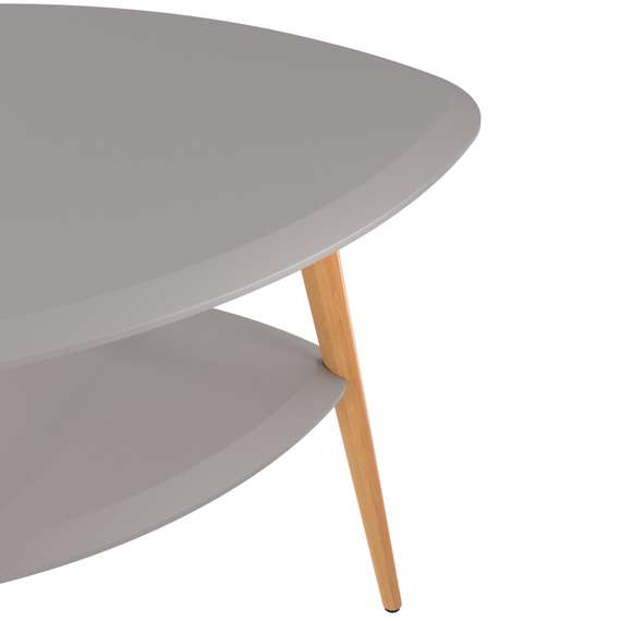 Стол журнальный Дублин графит/бук