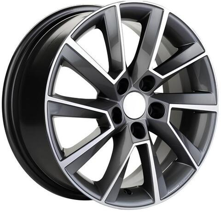 Khomen 1604 6x16 5x100 ET 38 Dia 57.1 (FS)