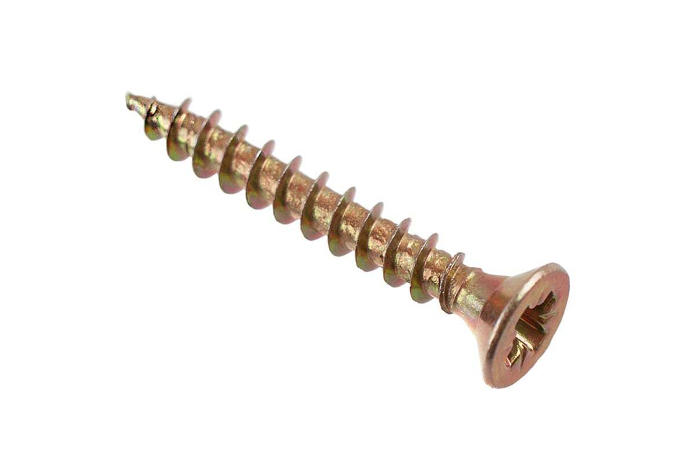 САМОРЕЗЫ СТРОЙБАТ УНИВЕРСАЛЬНЫЕ ЖЕЛТЫЕ 3,5Х25 23ШТ 3216