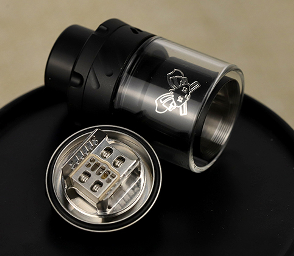 Бак Hellvape Dead Rabbit V3 RTA Black Clone