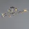 IL0272-8CSQ-25 BK AB TRENTO светильник потолочный