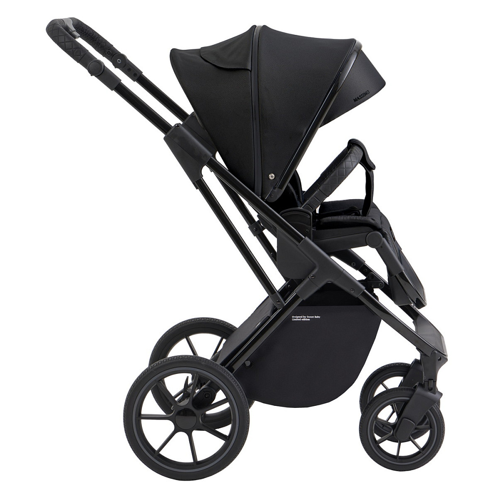 Коляска 3 в 1 Sweet Baby SBL Massimo + автокресло Premier Black Black