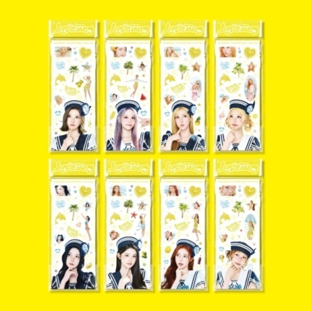(ПРЕДЗАКАЗ) Альбом HEARTS2HEARTS - LEMON TANG 2nd Mini Album STICKER 8 Version SET