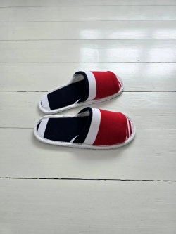 Тапочки в полоску открытые вар.7