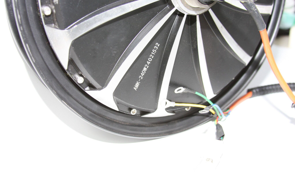 Мотор колесо 16" 60v 500w ( гравировка 240w) для велосипеда