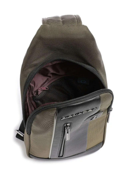 Рюкзак PIQUADRO Brief 2 Mono Sling Green CA4536BR2L/VMN