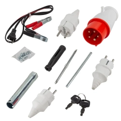 Генератор бензиновый с электрозапуском 25л, 1670-5000Вт, 13л.с. RockFORCE RF-FY6500