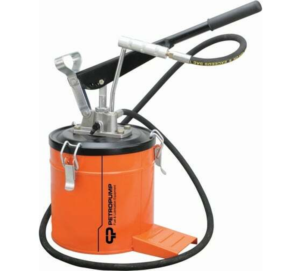 Ручной солидолонагнетатель Petropump с емкостью 6 кг, 275 бар