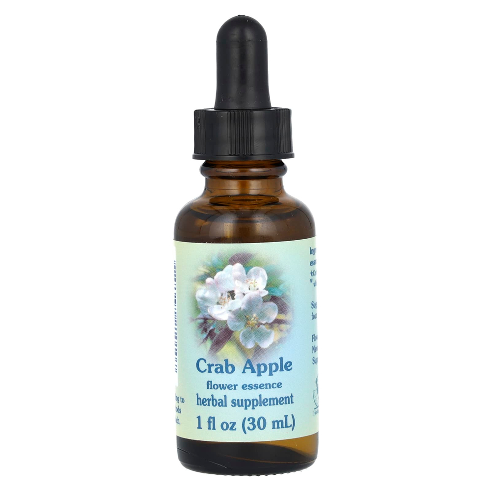 Flower Essence Services, крабовое яблоко, цветочная эссенция, 30 мл (1 жидк. унция)