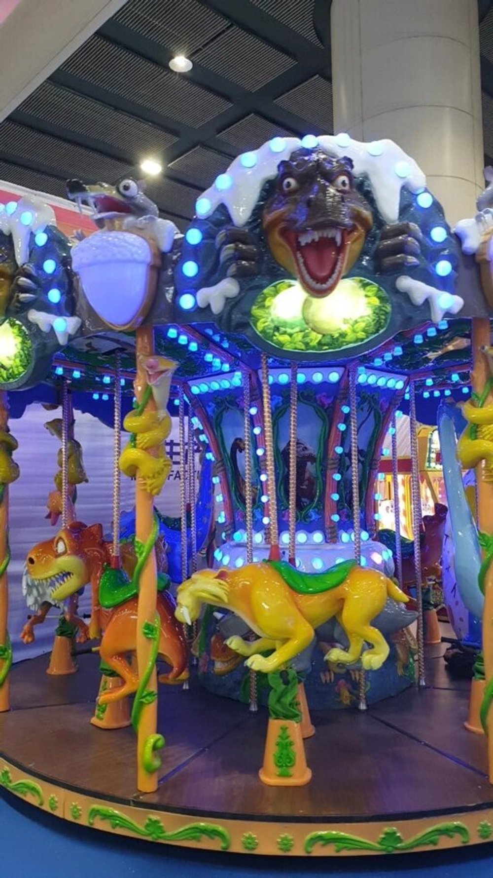 Карусель "Мир динозавров"