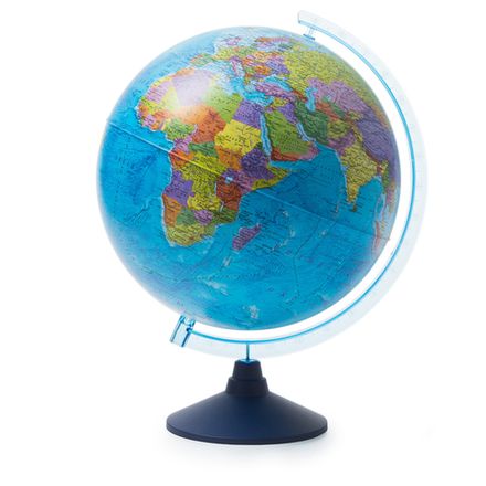 Глобус Земли настольный политический, диаметр 32см, Глобен