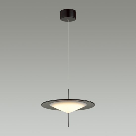 5012/16L L-VISION ODL23 463 черный/белый матовый металл/акрил Подвес LED 16W 3000K STEKA