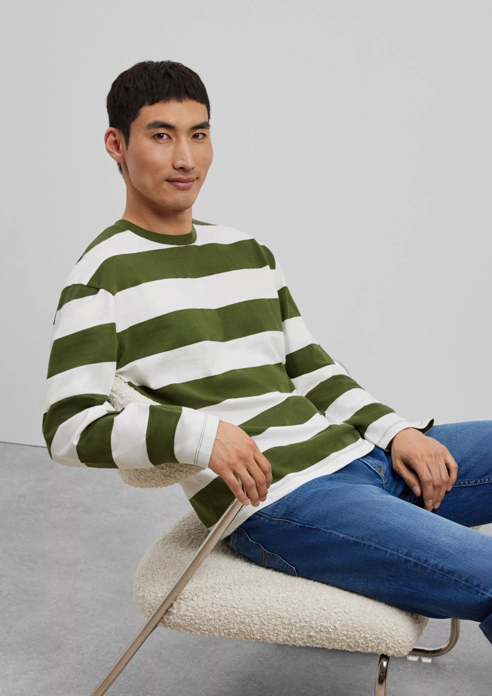 Футболка с длинным рукавом мужская