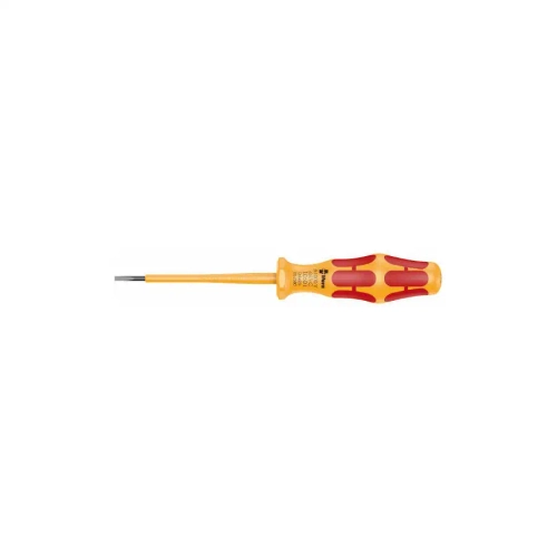 Изолированная отвёртка 1060 i VDE Kraftform, шлицевая 0,4х2,5 мм WERA 05051580001