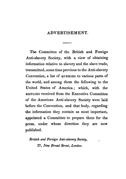 Slavery and the Internal Slave Trade in the United States of North America: Being Replies | Нет автора