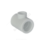 Тройник PP-R переходной белый Дн 110х63х110 внутренняя пайка VALFEX 10106310
