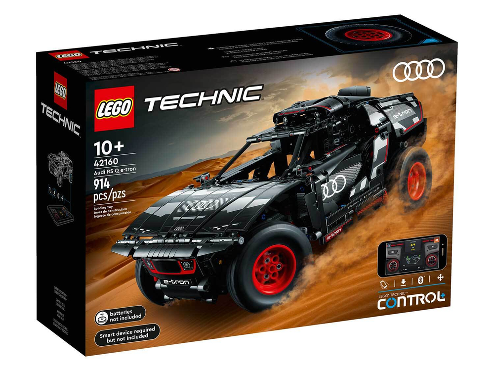 LEGO Technic 42160 Audi RS Q e-tron — внедорожный спортивный автомобиль