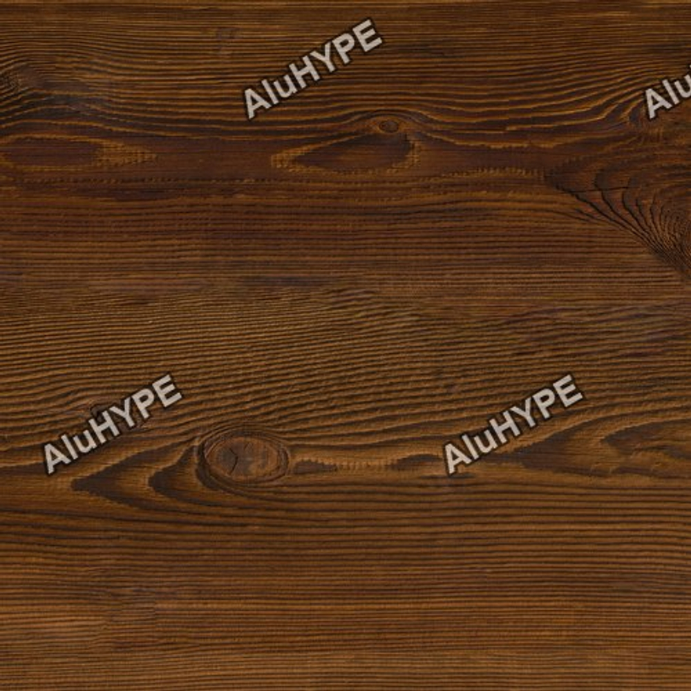 Алюминиевая композитная фасадная панель PlastCover 4/0,4 FR 1500×4000, цвет 979 Дуб Денвер AluHype