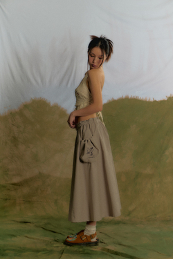 Юбка Called a Garment Niwa Skirt "White Sand"