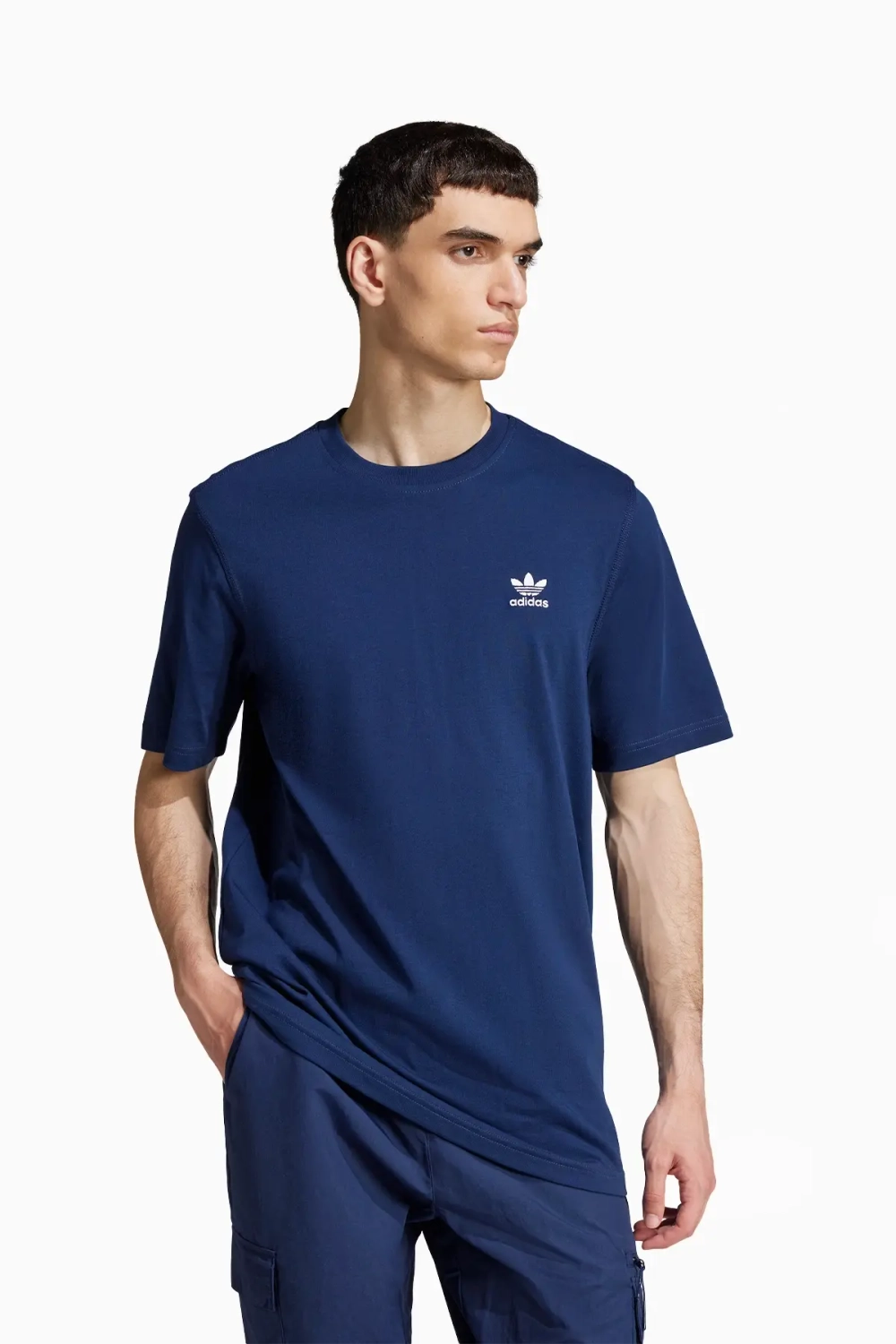 Футболка adidas Trefoil Essentials - темно-синий
