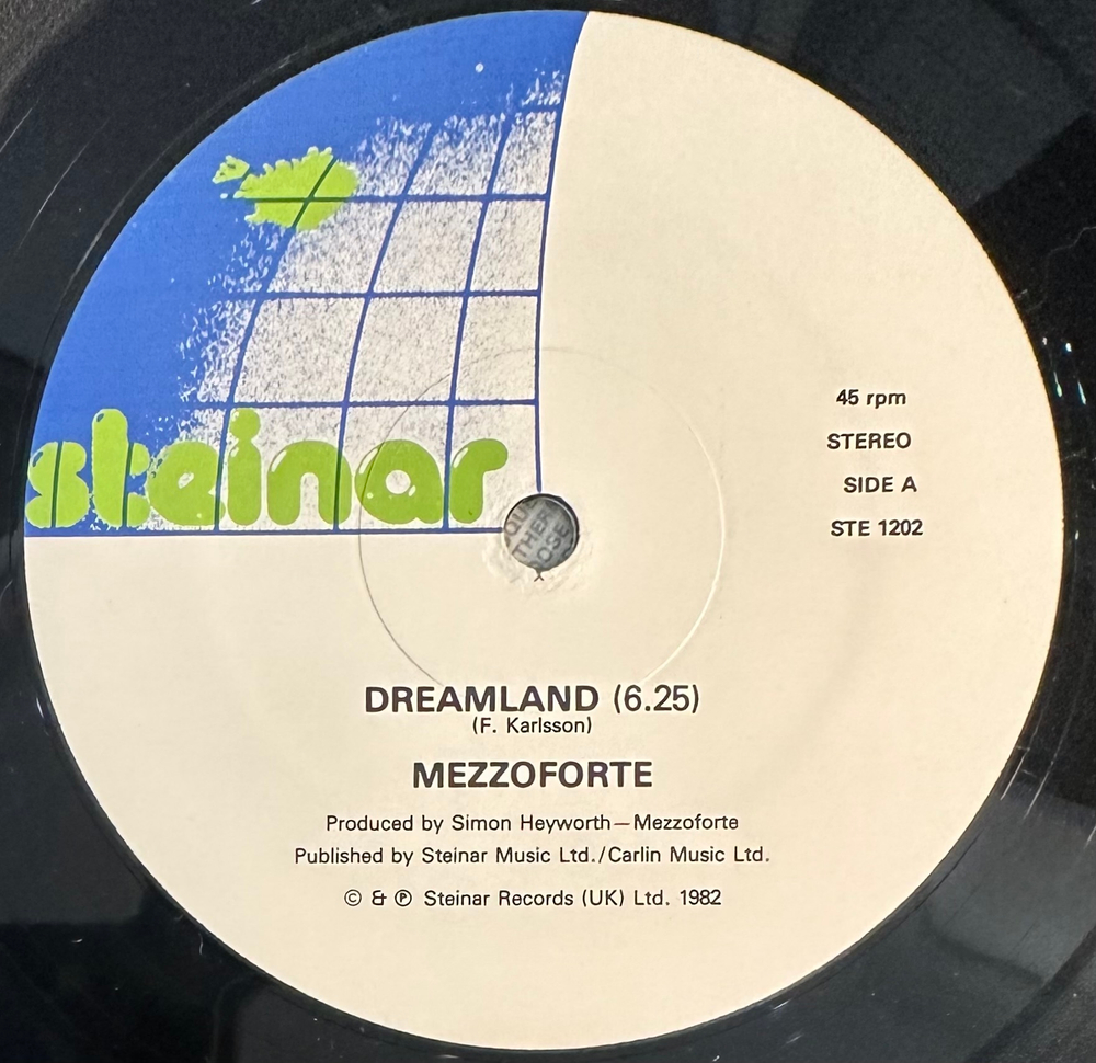 Mezzoforte - Catching Up With Mezzoforte (Англия 1983г.) LP + 12", 45 RPM