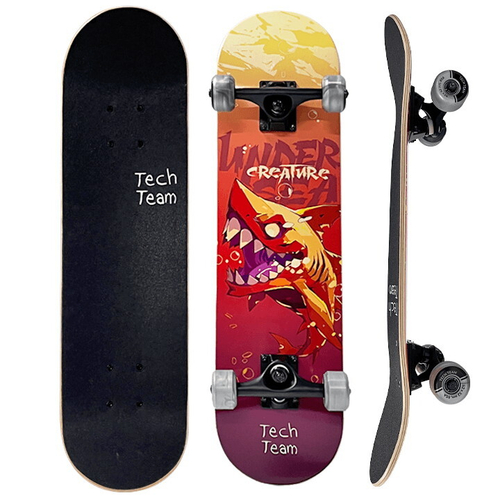 Скейтборд дерево Creature Orange 1/4