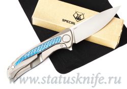 Нож Широгоров Хати CGG Blue Alutex Chris Reeve Knivesфотография - 2