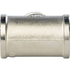 Тройник переходной STOUT никелированный ВВ 3/4х1/2х3/4