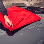 Полотенце из микрофибры для сушки "Big Red" плюшевое, 50*70 см, 1000 г/м