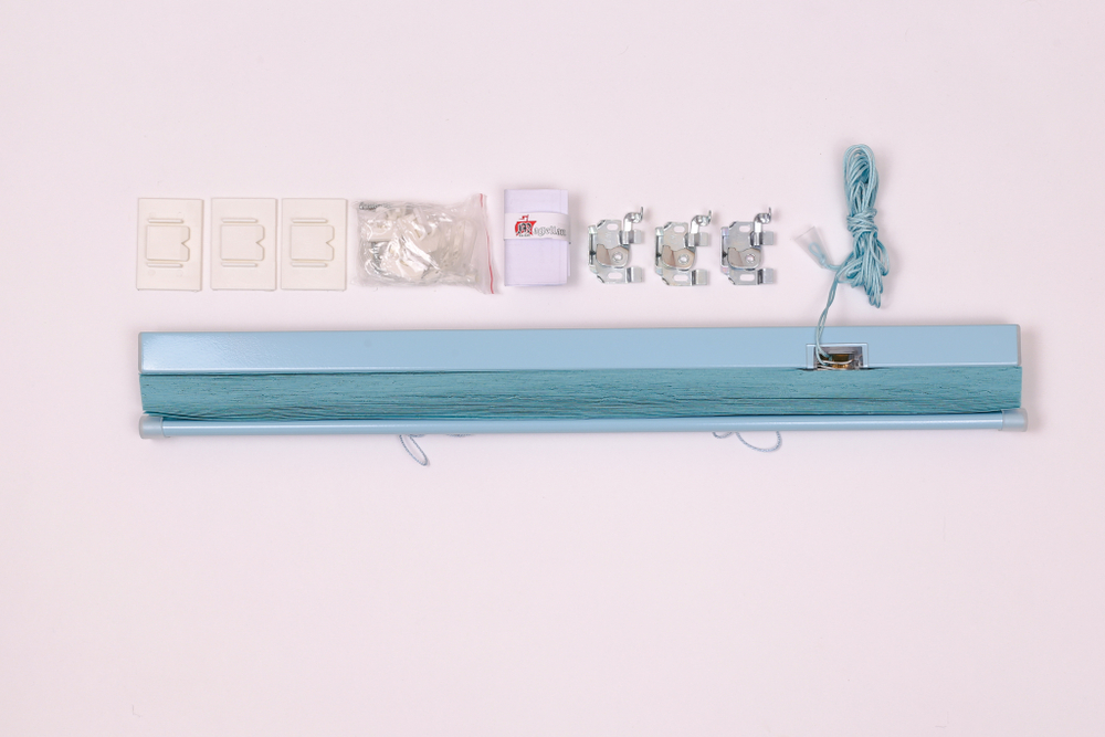 Штора-Плиссе ГОЛУБОЙ