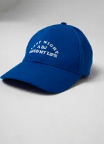 Кепка "Last Night DJ" Синяя