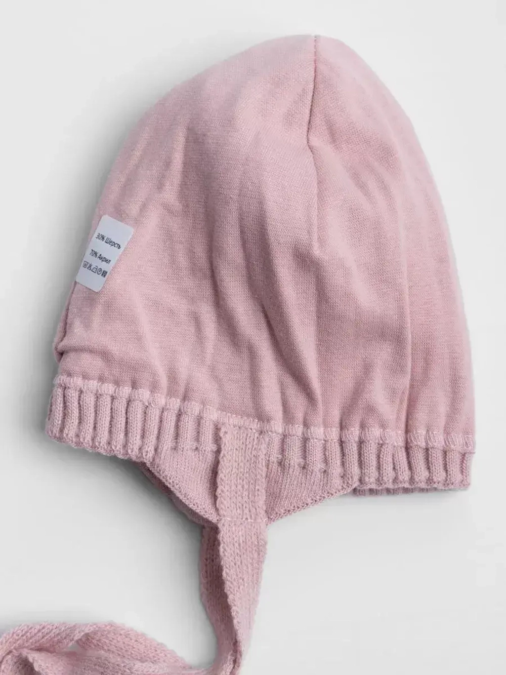 Шапка вязаная детская демисезонная