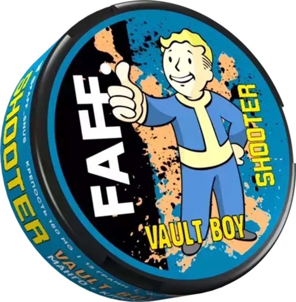 SHOOTER BY FAFF VAULT BOY (150 МГ) - МАНГО КЛЮКВА