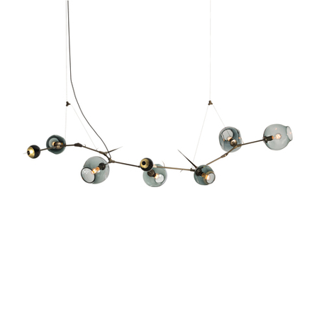 Pendant design lamp  BRANCHING BURST BU.06.02 by Lindsey Adelman