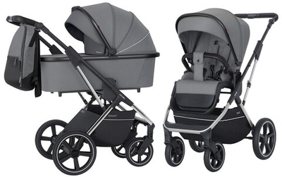 Коляска 2 в 1 Carrello Aurora Сhrome CRL-6505 Carbon Grey